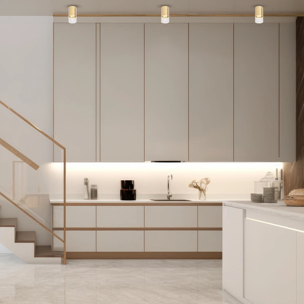 Oprawa Ricky Downlight Złoty 1xGU10