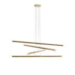 Aldex LAMPA WISZĄCA TUBO 8 GOLD 1072P30