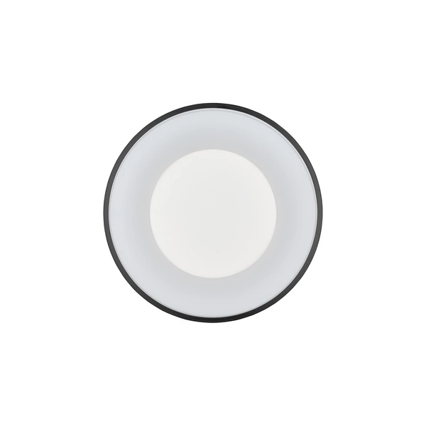 Plafon NIKKI ROUND LED śr. 38cm 32W barwa neutralna 4000K | czarny 11210