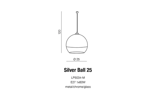 Azzardo SILVER BALL 25 733