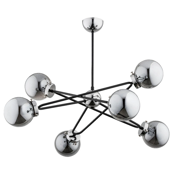 Lampa sufitowa ALFA SAGITO CHROM 6xE14 60cm | 25616