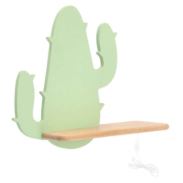 Kinkiet dziecięcy IQ KIDS CACTUS 2, 21-01009, zielony, 4W LED, barwa neutralna 4000K