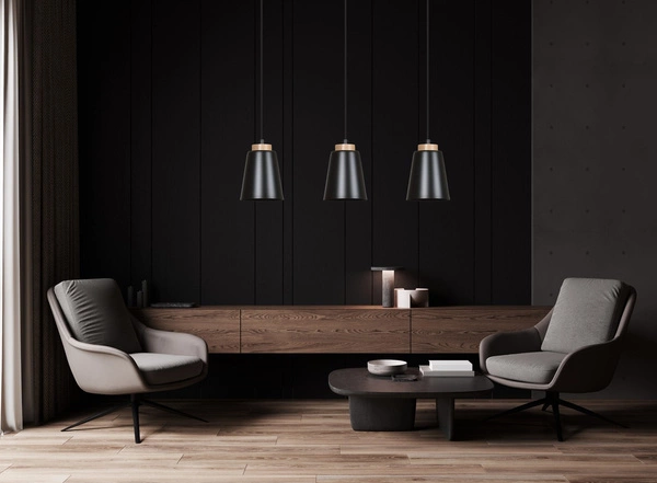 Lampa wisząca Emibig BOLERO 1 Czarny 442/1