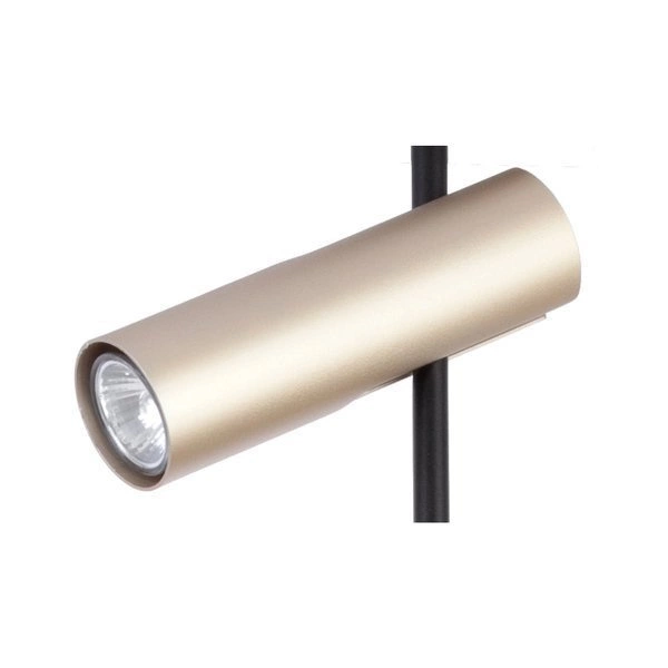 Lampa sufitowa żyrandol LEDA 2 czarny/złoty 33109