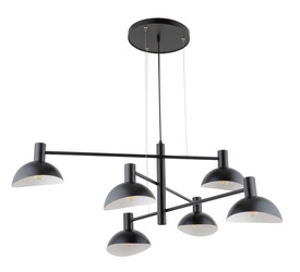 Lampa Sigma ARTIS 6 lampa wisząca czarny 40531