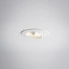 Lampa podtynkowa EGINA LED szer. 11cm 10W barwa ciepła 3000K | biały 10551