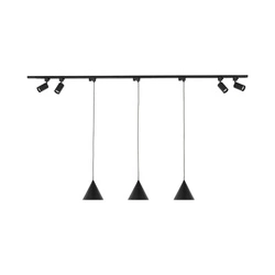 Zestaw szyno przewód 1faza TRACER SET CONO BLACK  148 10608