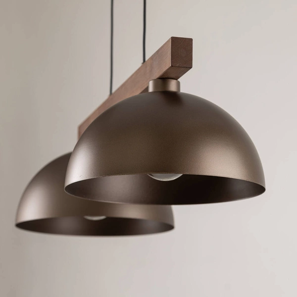 OSLO BROWN LAMPA WISZĄCA 2 PŁ 4507