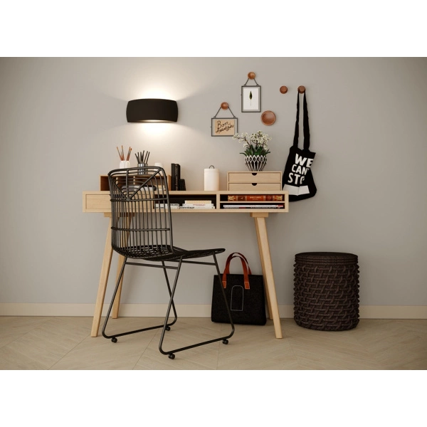 Kinkiet ceramiczny PONTIUS SL.0835 biały (z możliwością malowania) 1xG9