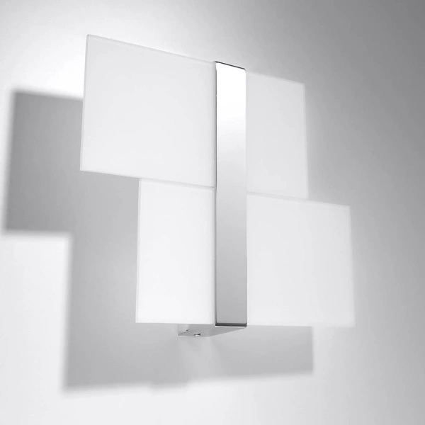 Kinkiet MASSIMO SL.0187 biały/chrom 2xG9