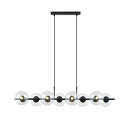 Lampa wisząca Emibig RORY 8 TRANSPARENT 1206/8