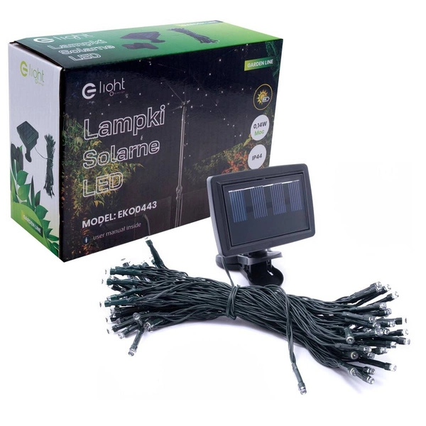 Lampa solarna pod parasol ogrodowy EKO0443