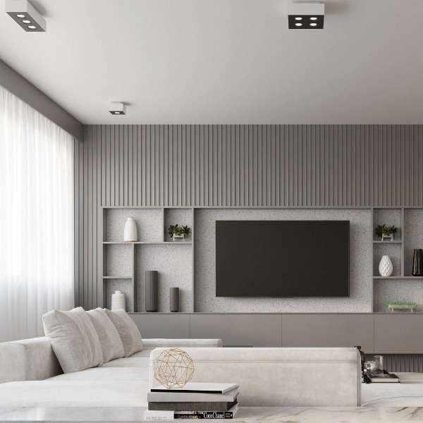 Nowoczesny plafon MONO 2 SL.0067 Biały 2xGU10