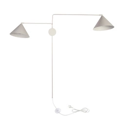 Lampa Sigma MAGIC 2 kinkiet szary beż 40932