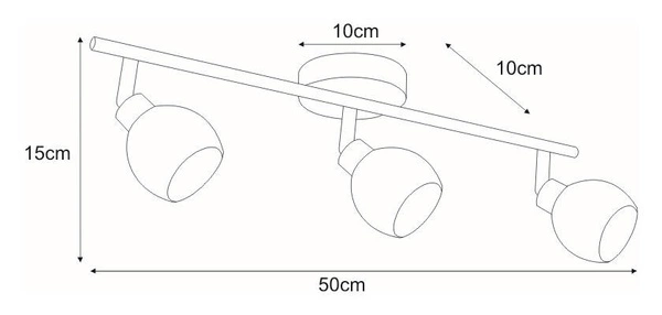 Kinkiet K-C9528/3 z serii AZELA