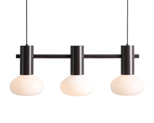 Aldex LAMPA WISZĄCA FLO 3 MOKKA S (opal glass) 7000E28_S