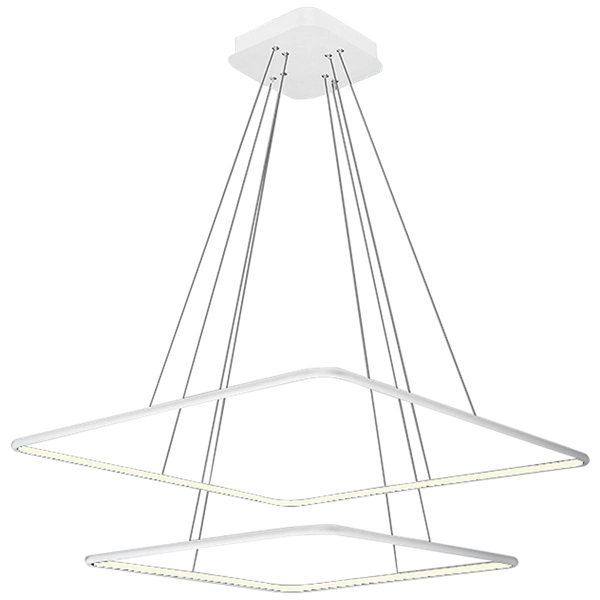 Nowoczesna lampa NIX II LED white 60cm ciepła 3000K