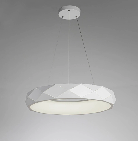 Lampa wisząca REUS, biała, 36W LED, barwa neutralna 4000K