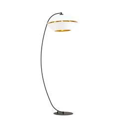 Lampa podłogowa Emibig PIANO LP Biały/GOLD 1182/LP