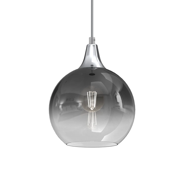 Lampa wisząca MONTE SILVER, 20 cm, MLP8320, srebrna, 1x60W E27