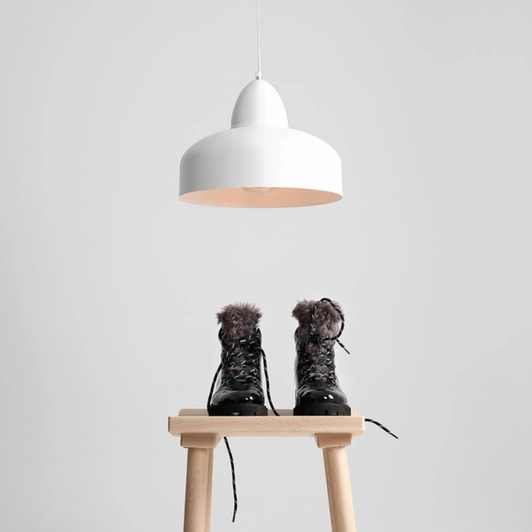 Aldex Lampa wisząca COMO 946G, biała, 1x60W E27