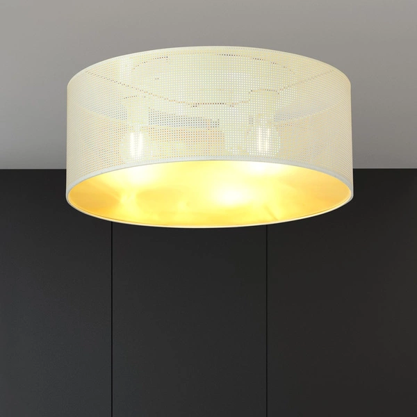 Lampa sufitowa Emibig ASTON 3 Biały/GOLD 1147/3