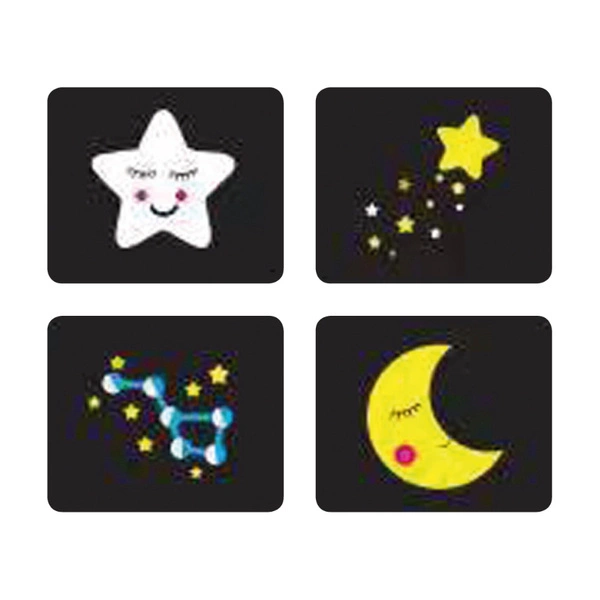 Lampka nocna z projektorem obrazów dla dzieci LED | Niebieska