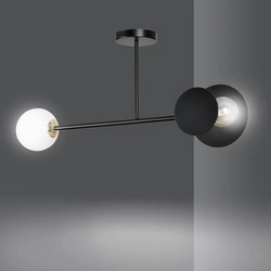Lampa sufitowa Emibig MINERVA 2 Czarny 612/2