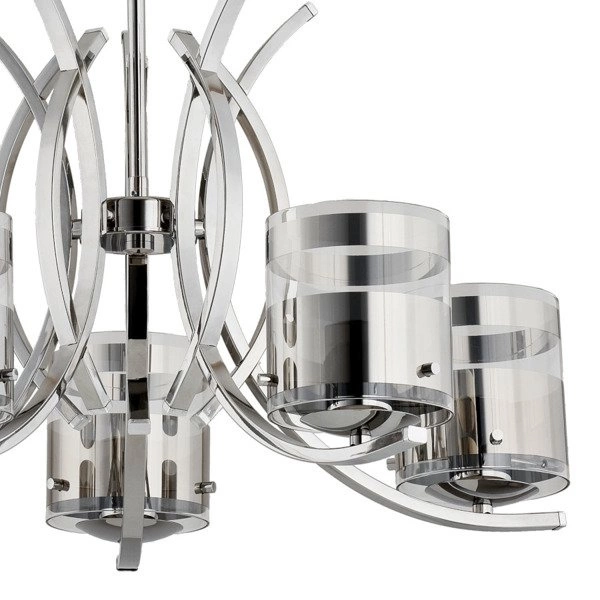 Lampa sufitowa ALFA INDIRA CHROM 5xE27 60cm | 23115