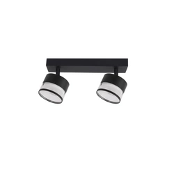 Spot Kendal 2 transparetny / czarny GX53