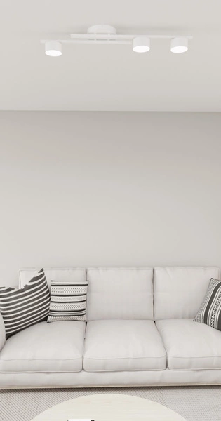 Lampa sufitowa Emibig FRAGMENT 3 WH oprawa oświetleniowa 1418/3