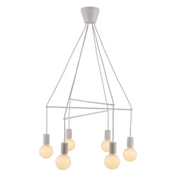 Lampa wisząca ALTO 36-70920 biała matowa 6x40W E27