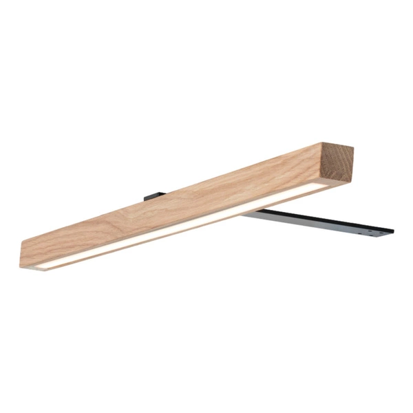 Lampa montowana nad szafkę łazienkową AQUA VIVA LED 9W 3000K Czarny/Dąb IP44 szer 60cm 89421104