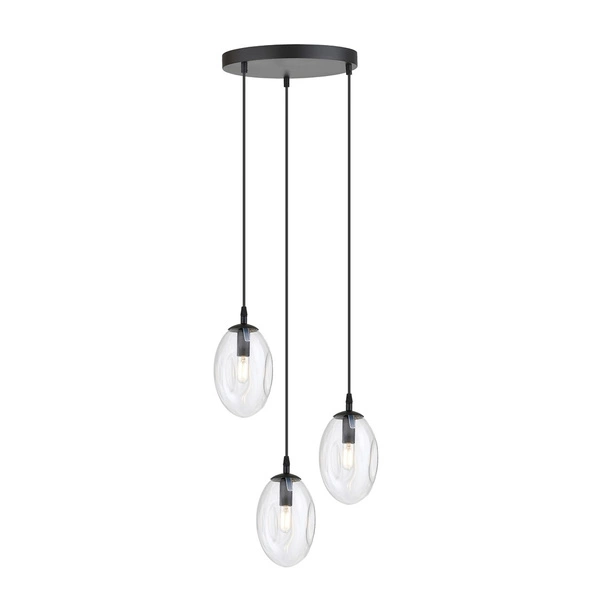Lampa sufitowa Emibig ASTRAL 3 BL PREMIUM TRANSPARENT 1265/3PREM