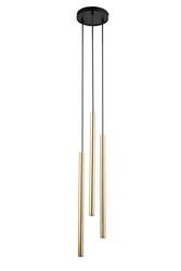 Lampa Sigma SOPEL LUX 3 KOŁO czarny/złoty 40738