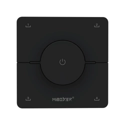 Obrotowy pilot K0 1-strefa MONO+CCT LED 4 SCENY | czarny