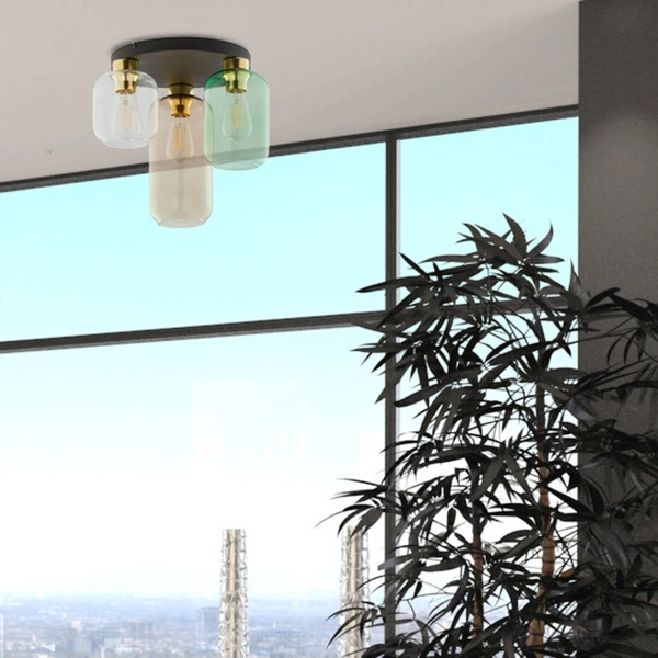 MARCO GREEN LAMPA SUFITOWA 3 PŁ 3318