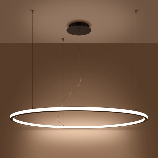 Żyrandol RISA 120 czarny LED 3000K