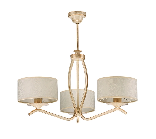 Klasyczny Żyrandol KASZMIR wys. 64cm 3xE27 15W IP20 | Ecrie