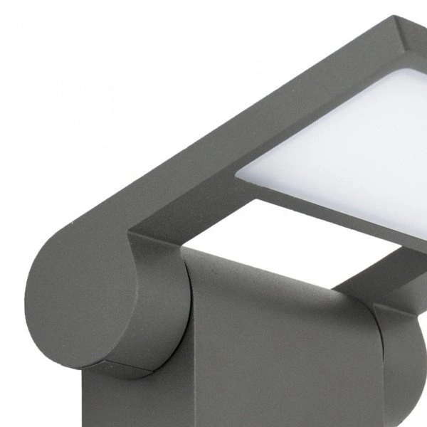 Słupek oświetleniowy nad ścieżkę LED 100cm NEO 11702 DG | ciemny popiel