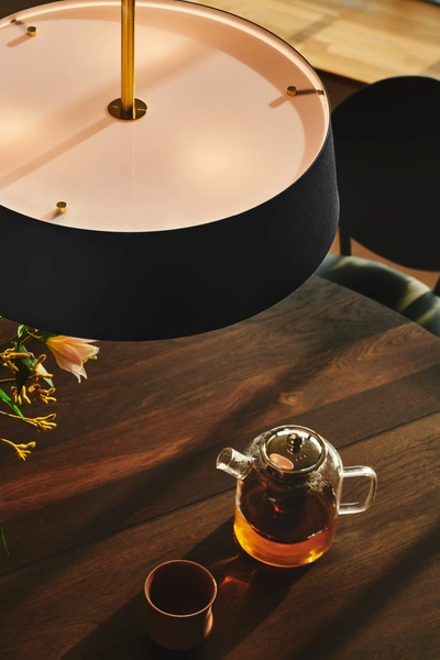 Lampa wisząca CLASI E14 15W Metal | Czarny