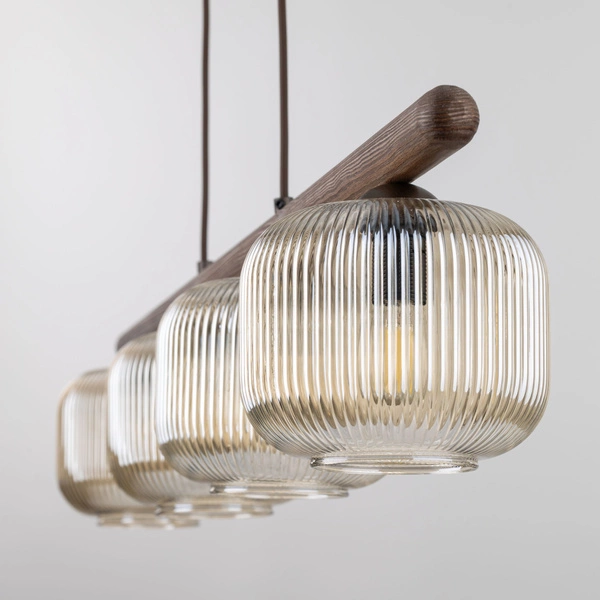 SALVIA BROWN LAMPA WISZACA 4XE14