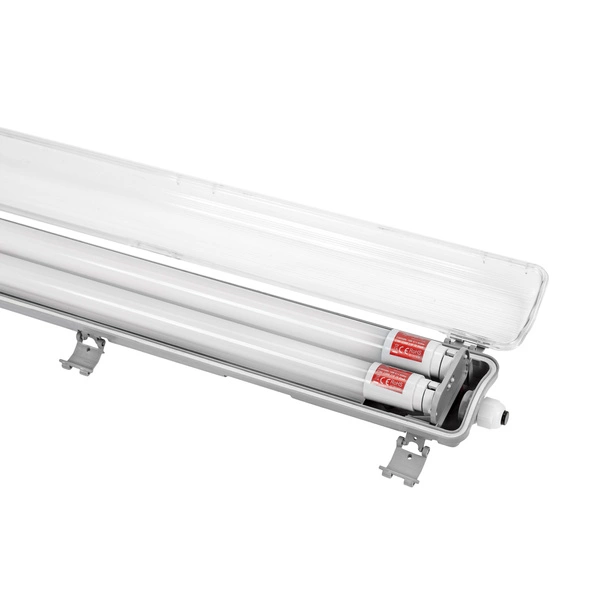 LIMEA LED TUBE SLIM HERMETYK G13 2x60 250V IP65 710x90x63 mm SZARY