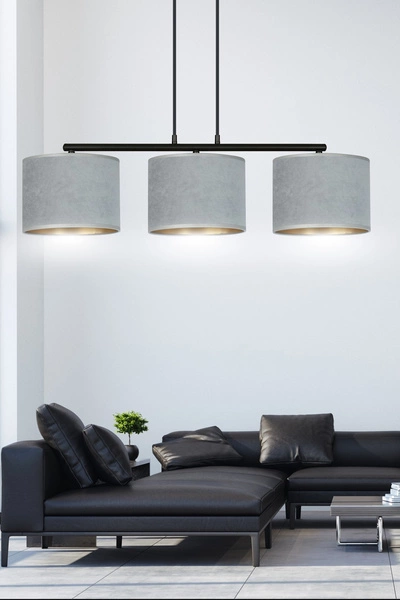 Lampa wisząca Emibig HILDE 3 BL GRAY 1050/3