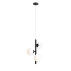 LAMPA WISZĄCA FIN 3 BLACK S