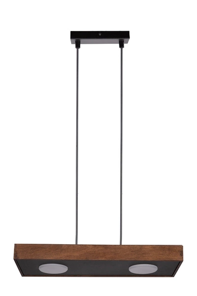 Lampa Sigma DALIA 2 zwis czarny/brąz 41004