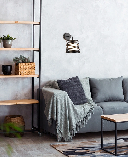 Kinkiet AKITA LEDEA, 50401058, czarny/biały, 1x6W G9