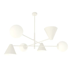 Lampa sufitowa Emibig HERMES 6 Biały 1348/6