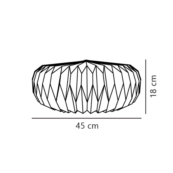Klosz do lampy BELLOY 15W Papier | Biały