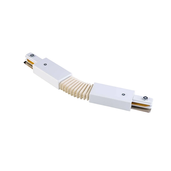 Łącznik do szyn z możliwością regulacji kąta TRACER CONNECTORS 4071 biały 4071